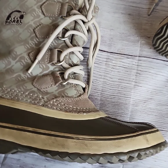 Sorel Sz 8 Joan Of Arc Tan Winter Boots - Picture 6 of 16